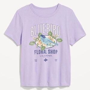Old Navy Blue Bird graphic tee sz L